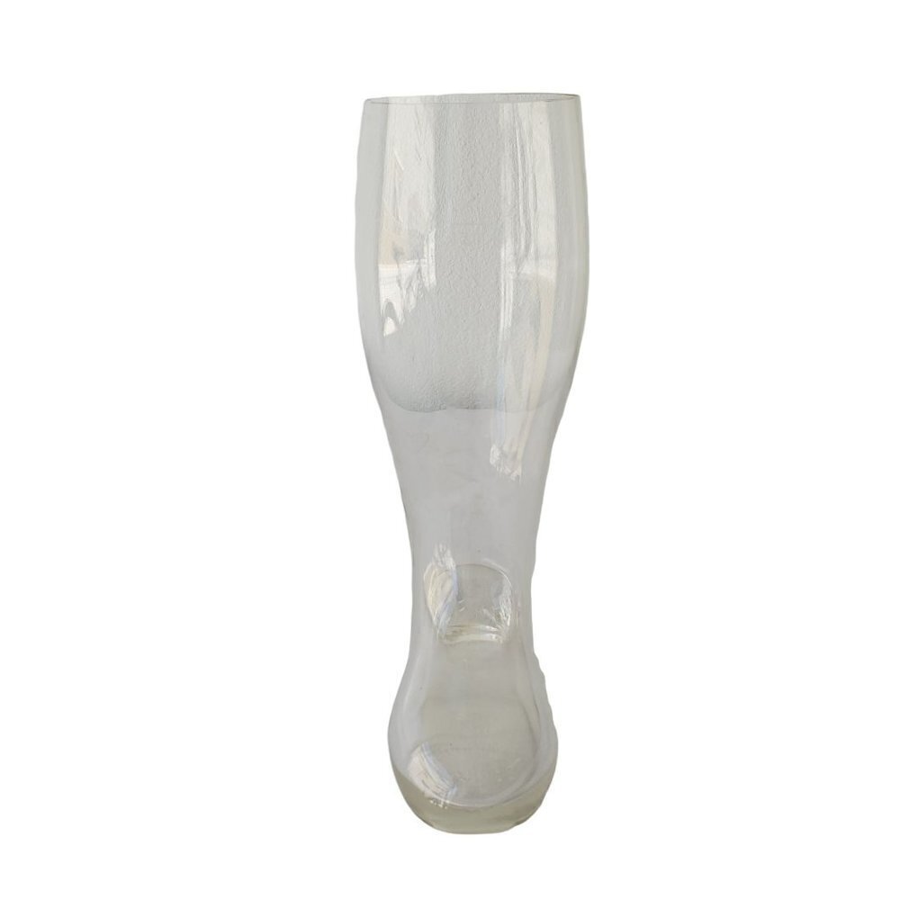 Vintage German Blown Glass Beer Boot 22 oz Capacity 8.5 in x 5 in - Picture 6 of 6